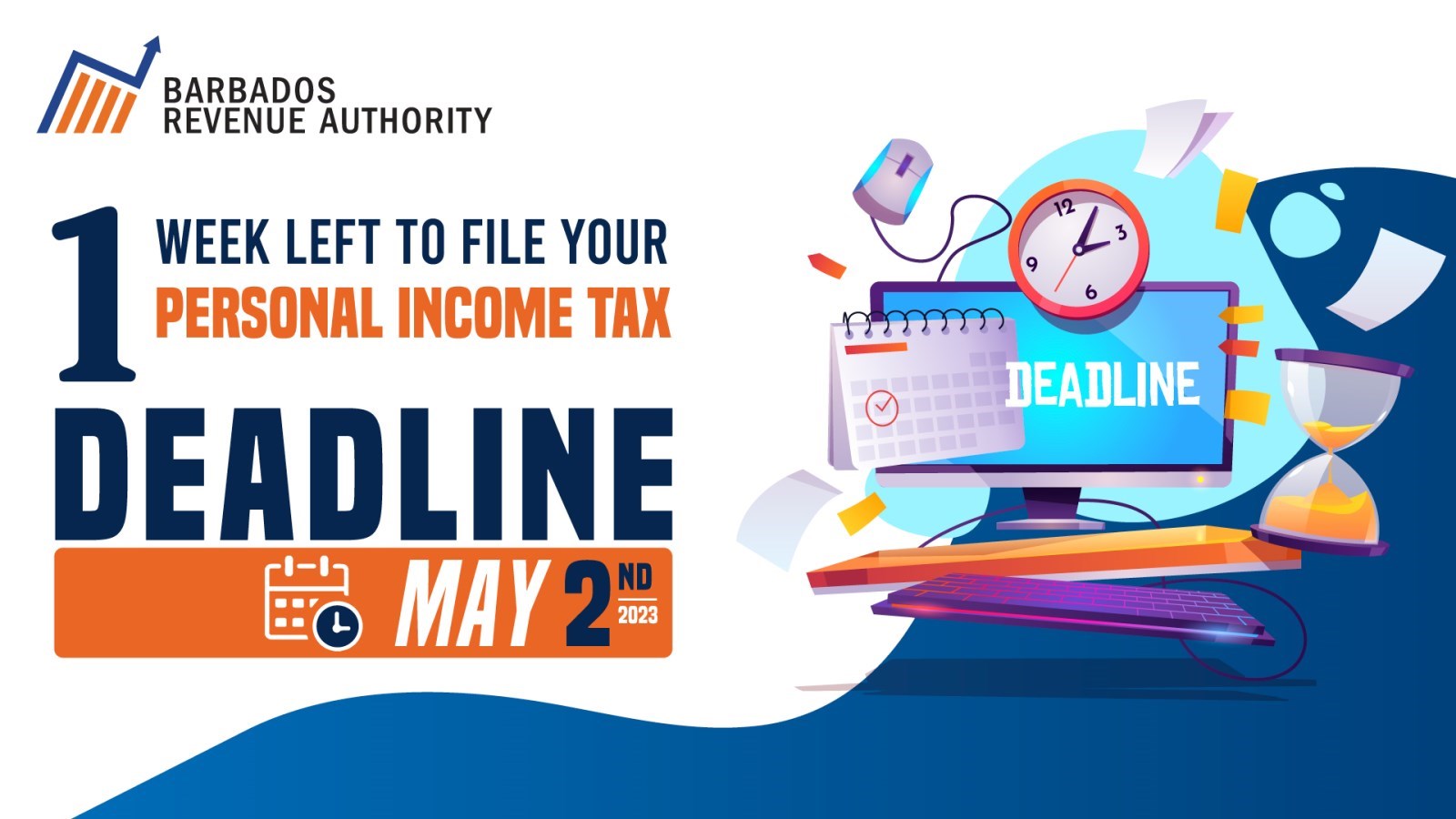 Personal Income Tax Deadline is May 2