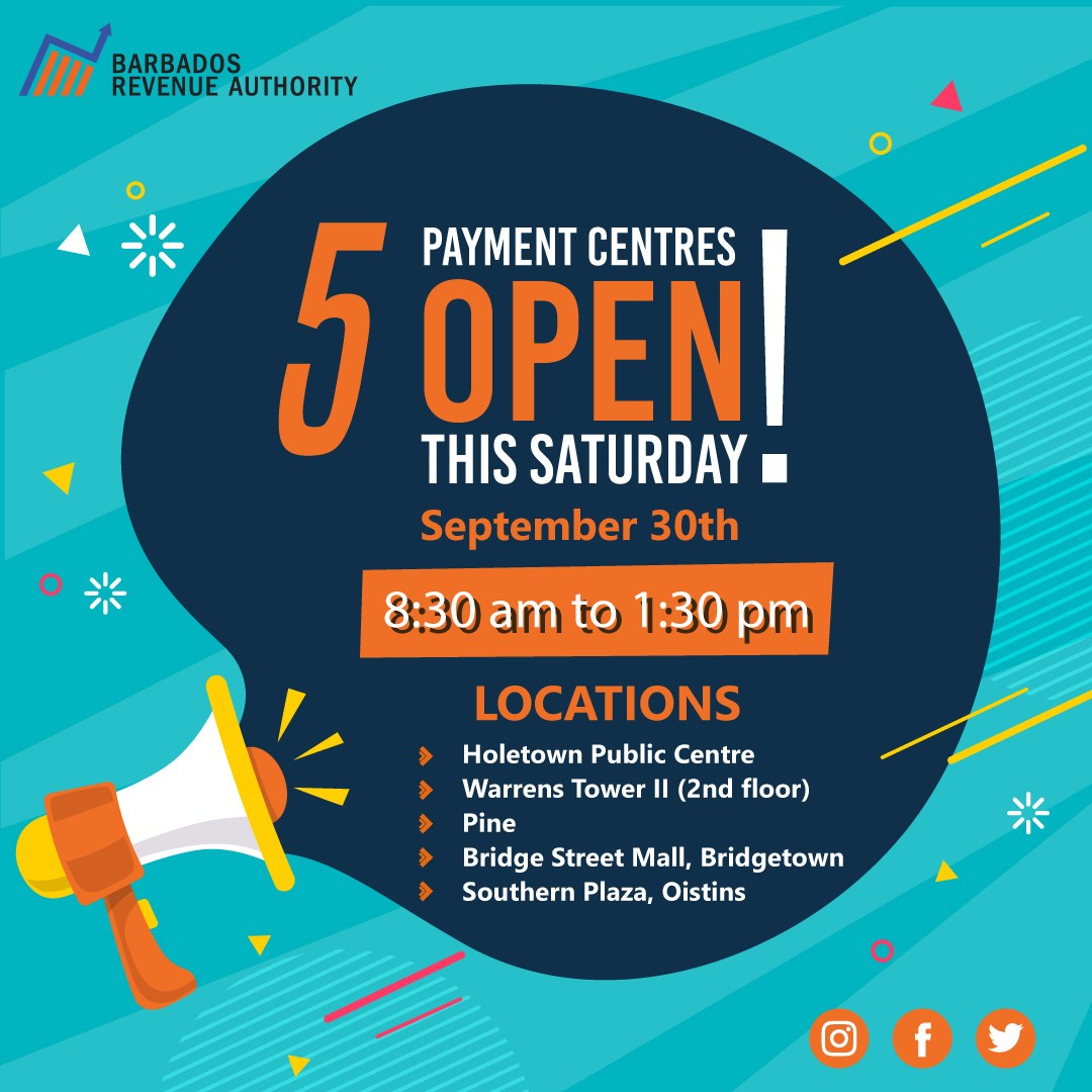 BRA Opening All Payment Centres This Saturday