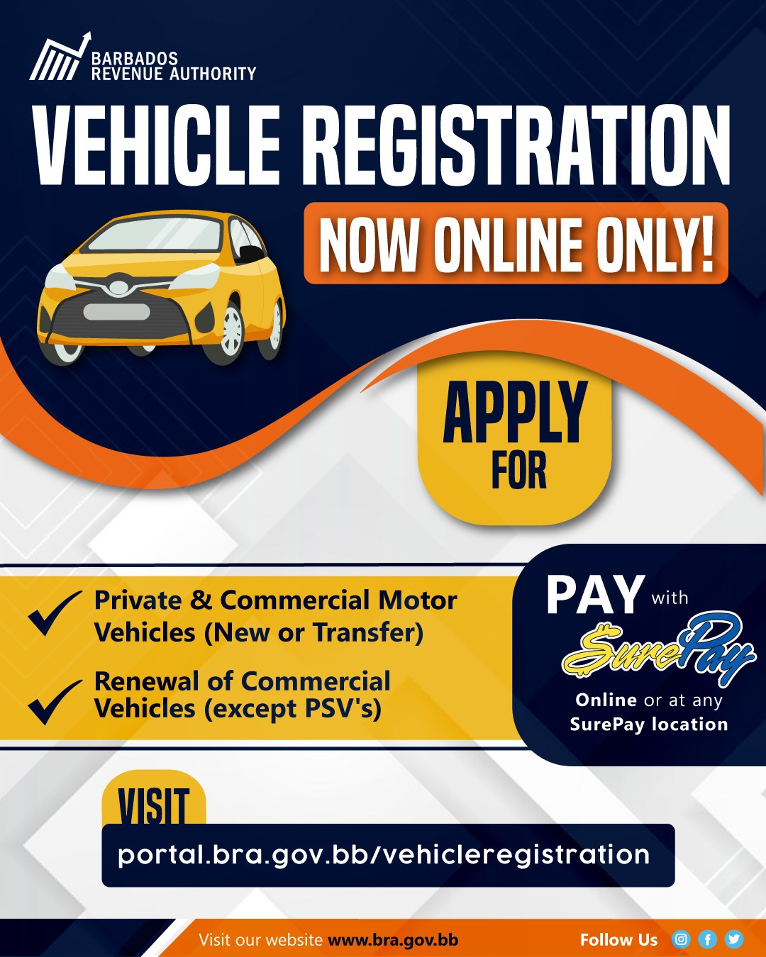 BRA: Vehicle Registration Going Online Only