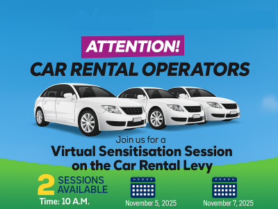 Car Rental Levy Sensitisation Session 1