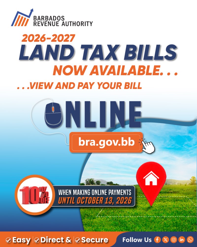 2026–2027 Land Tax Bills and Property Valuation Notices Issued