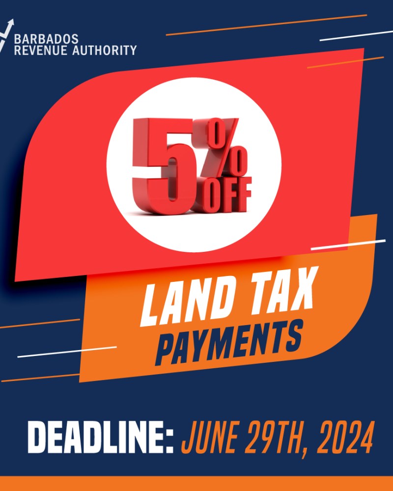 Land Tax 5% Discount Deadline Approaching
