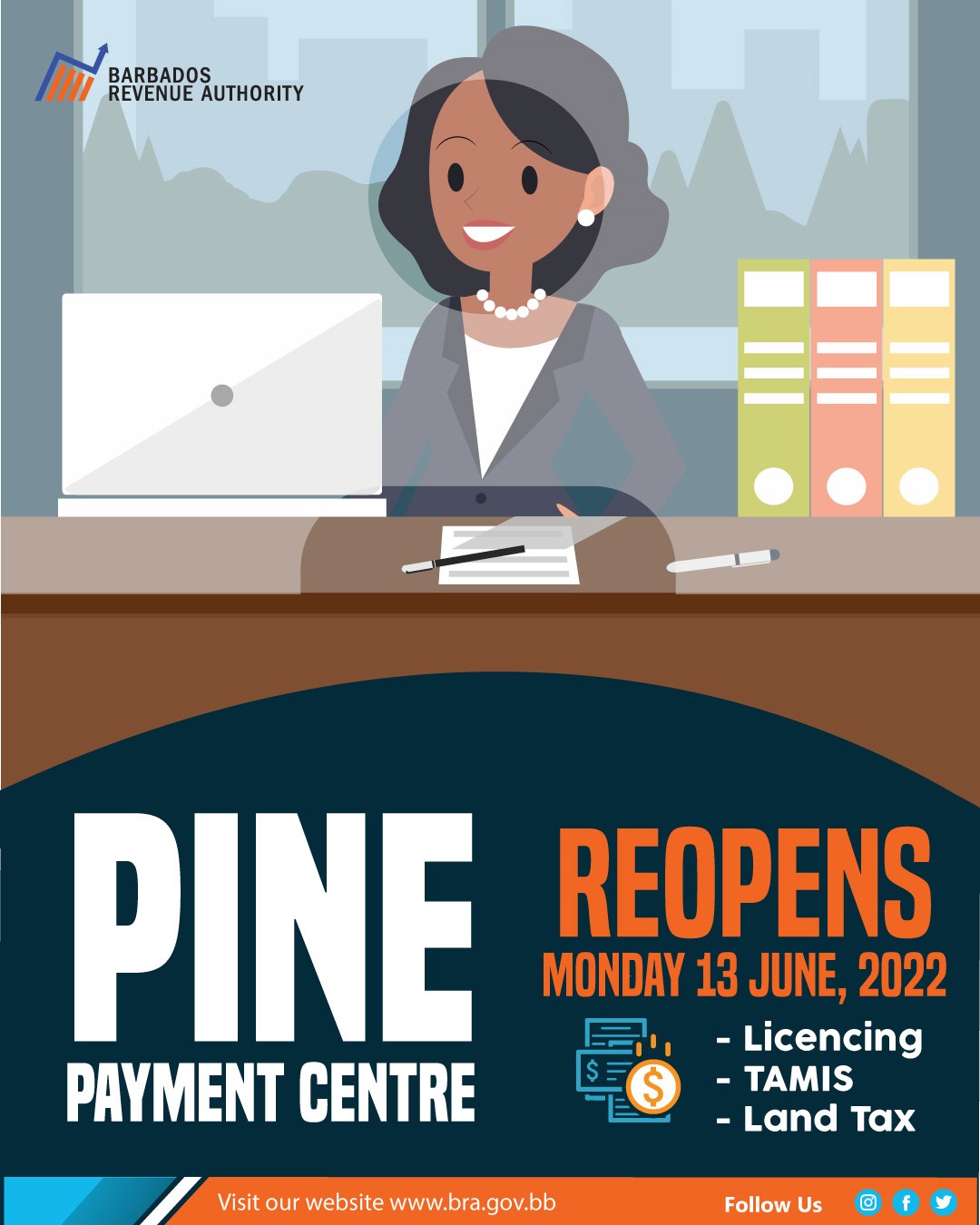 Pine Payment Centre Reopens June 13 with Additional Services