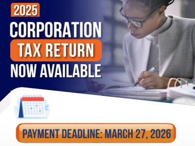 CIT Return Now Available; BRA Extends Payment to March 27, Filing to April 15