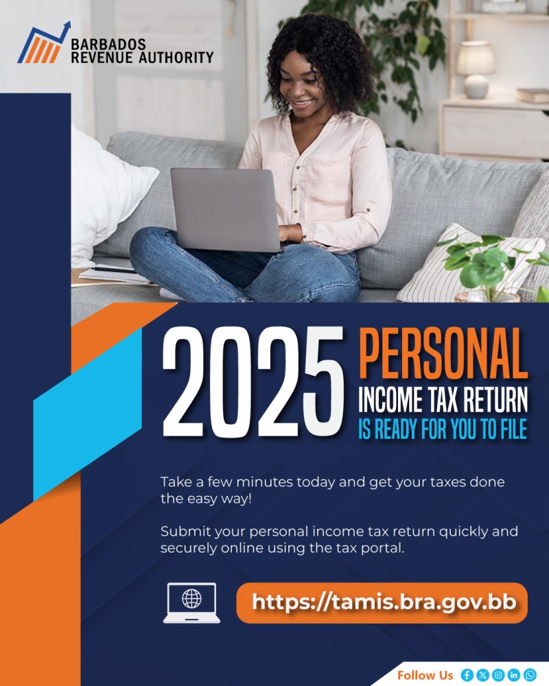2025 PIT Return Now Available For Filing