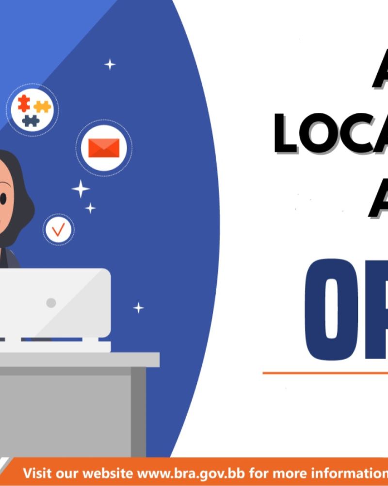 All BRA Locations Open