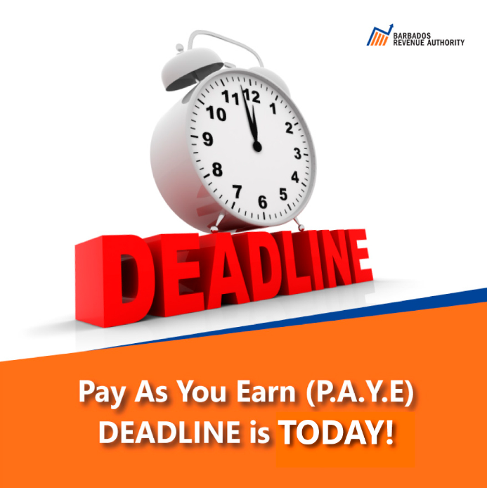 P.A.Y.E Deadline