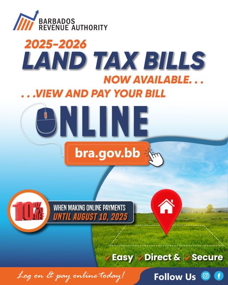 BRA RELEASES 2025–2026 LAND TAX BILLS